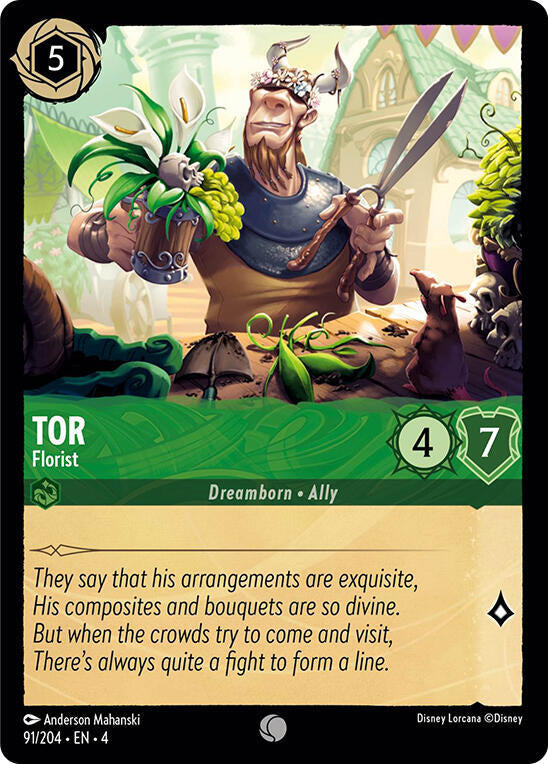[Foil] Set 4 091/204 Tor - Florist C
