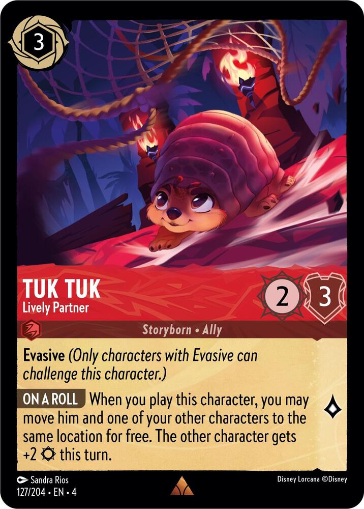 [Foil] Set 4 127/204 Tuk Tuk - Lively Partner R