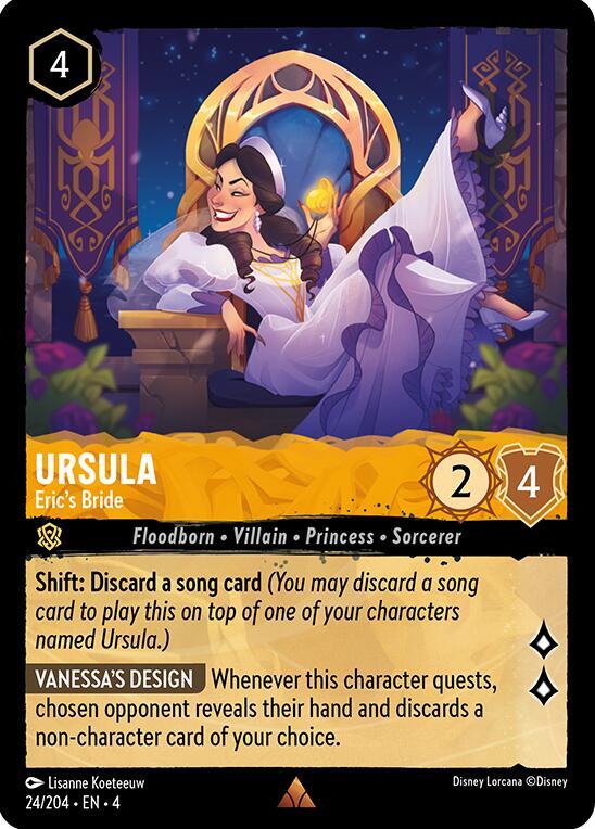 [Foil] Set 4 024/204 Ursula - Eric's Bride R