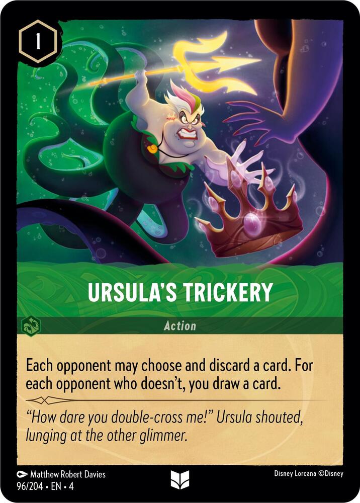 [Foil] Set 4 096/204 Ursula's Trickery U