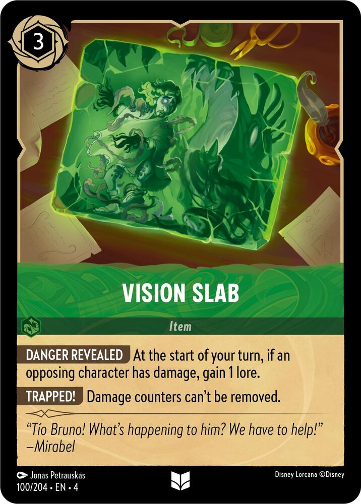 [Foil] Set 4 100/204 Vision Slab U