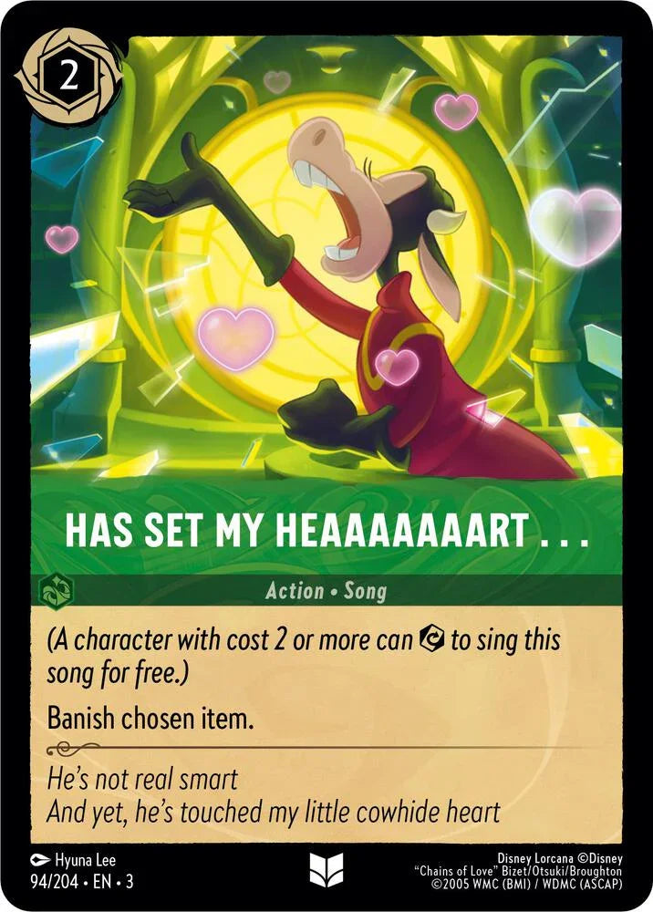 Set 3 094/204 Has Set My Heaaaaaaart . . . U