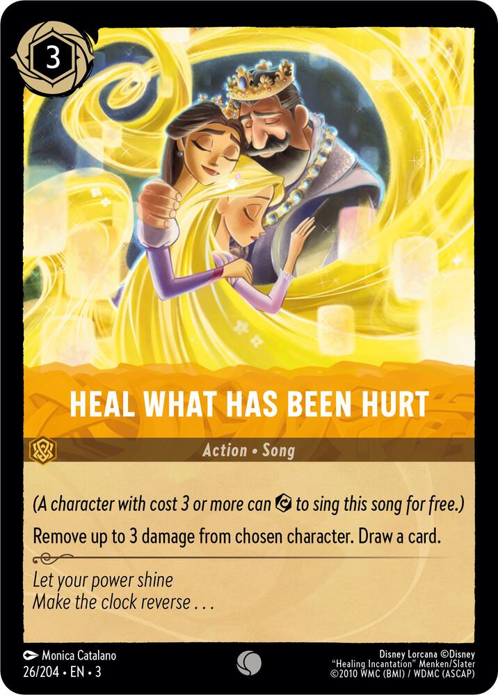 [Foil] Set 3 026/204 Heal What Has Been Hurt C