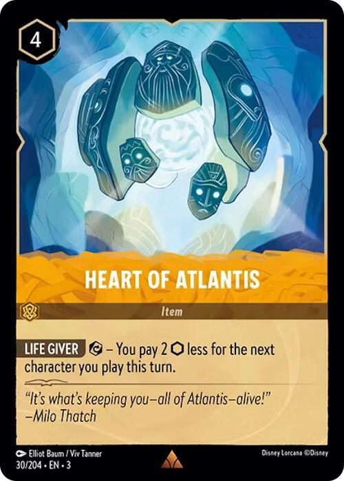 Set 3 030/204 Heart of Atlantis R