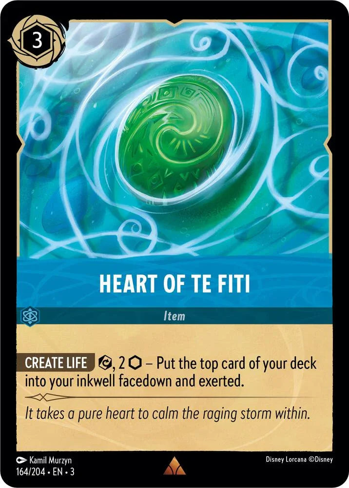 Set 3 164/204 Heart of Te Fiti R