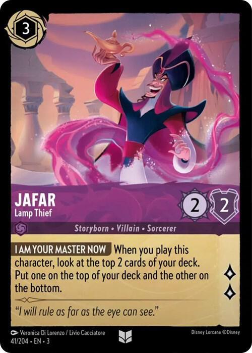 Set 3 041/204 Jafar - Lamp Thief U