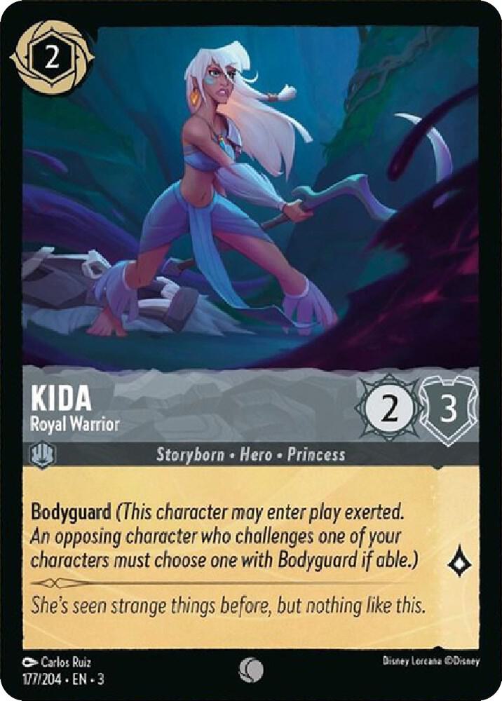 [Foil] Set 3 177/204 Kida - Royal Warrior C