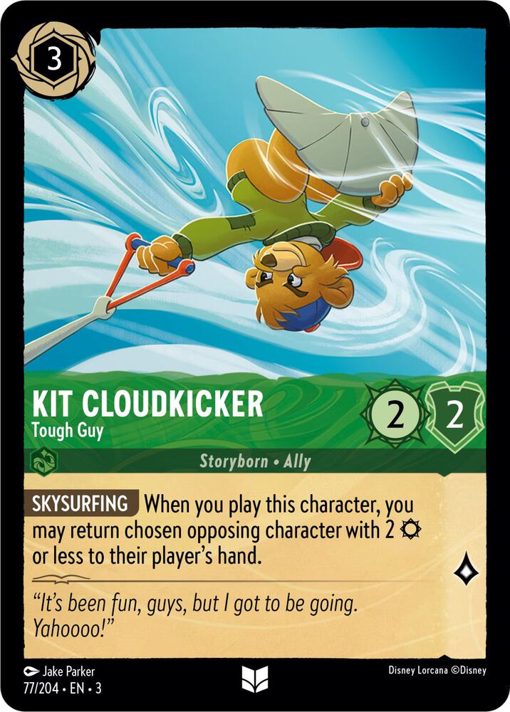 [Foil] Set 3 077/204 Kit Cloudkicker - Tough Guy U