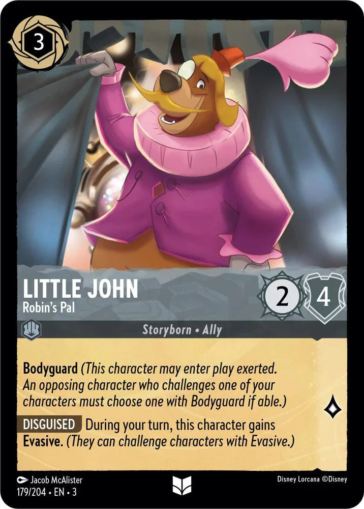 Set 3 179/204 Little John - Robin's Pal U