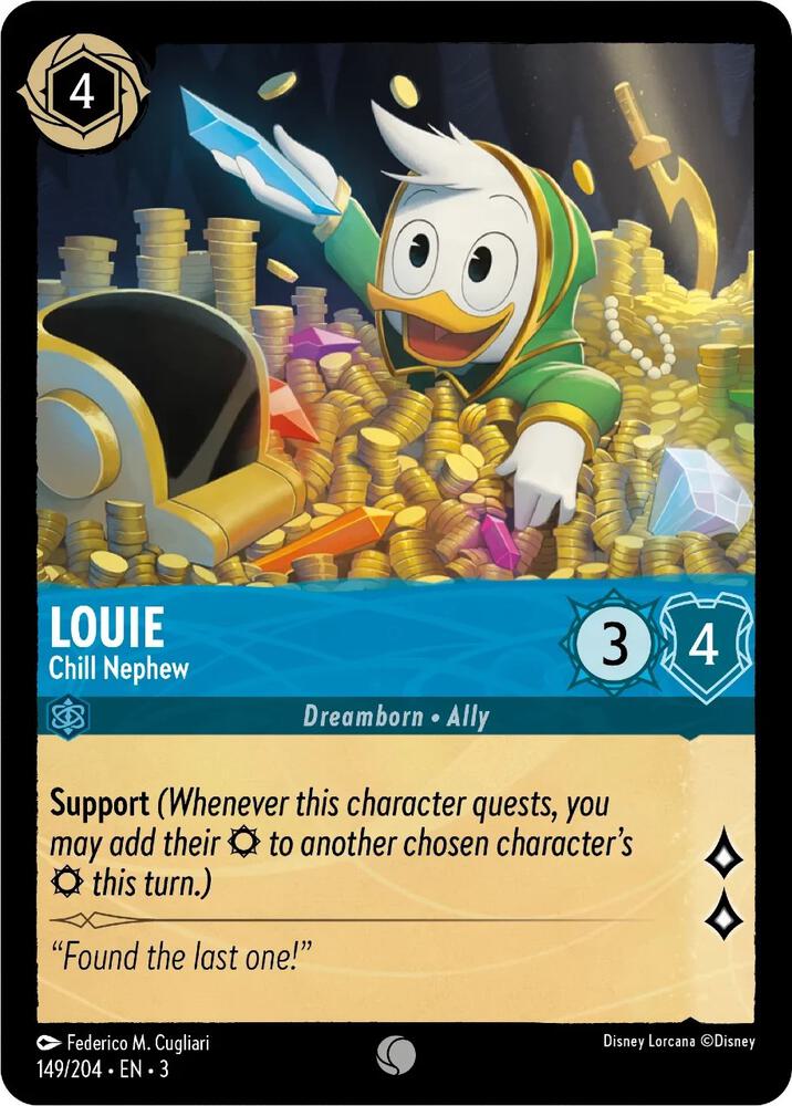 [Foil] Set 3 149/204 Louie - Chill Nephew C