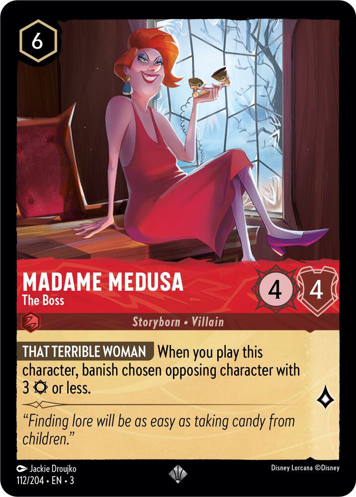 [Foil] Set 3 112/204 Madame Medusa - The Boss SR