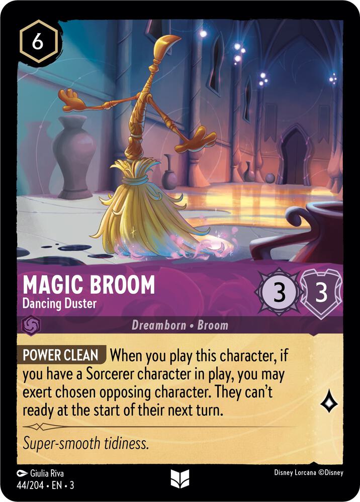[Foil] Set 3 044/204 Magic Broom - Dancing Duster U