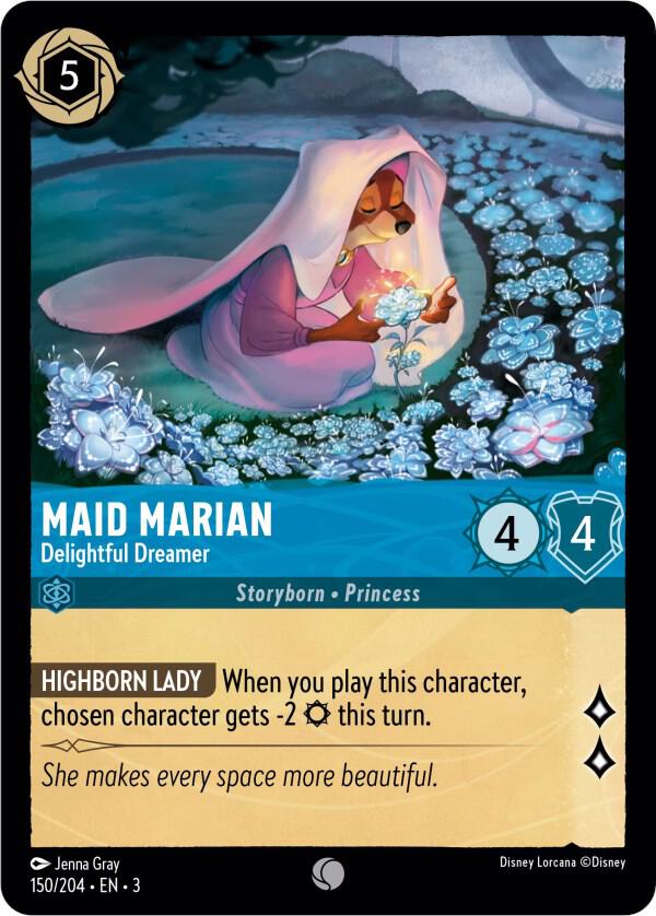 [Foil] Set 3 150/204 Maid Marian - Delightful Dreamer C