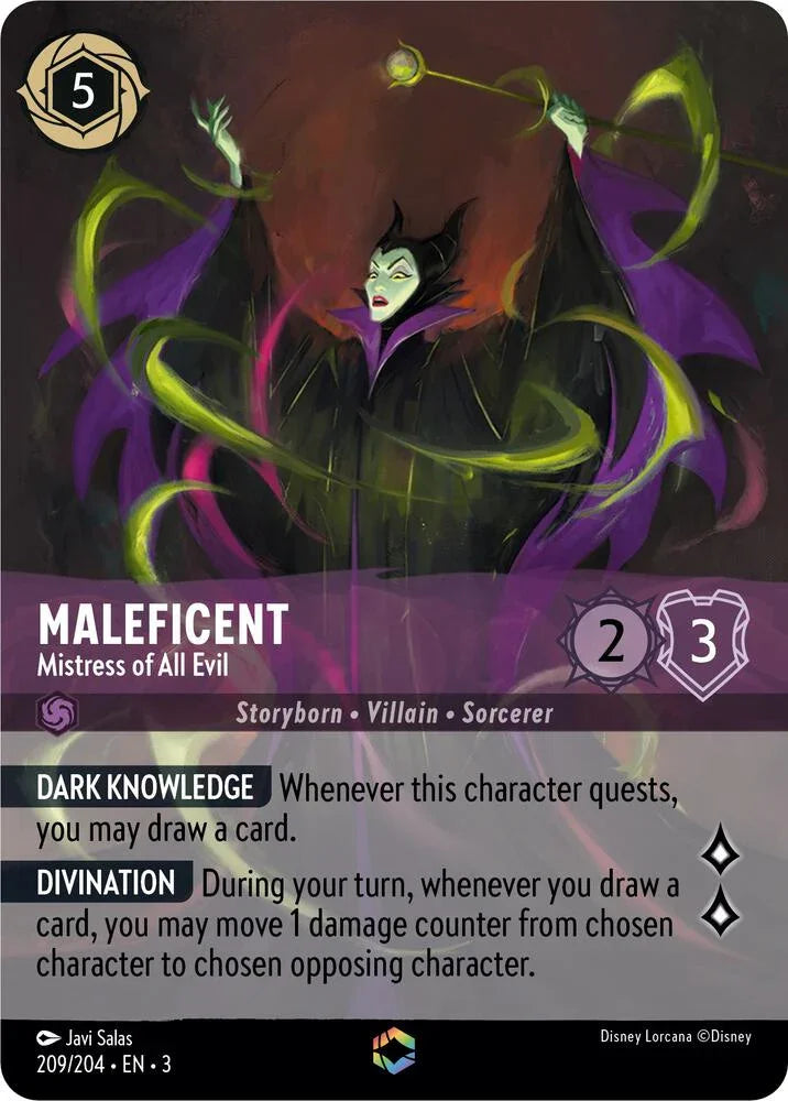Set 3 209/204 Maleficent - Mistress of All Evil (Enchanted) E