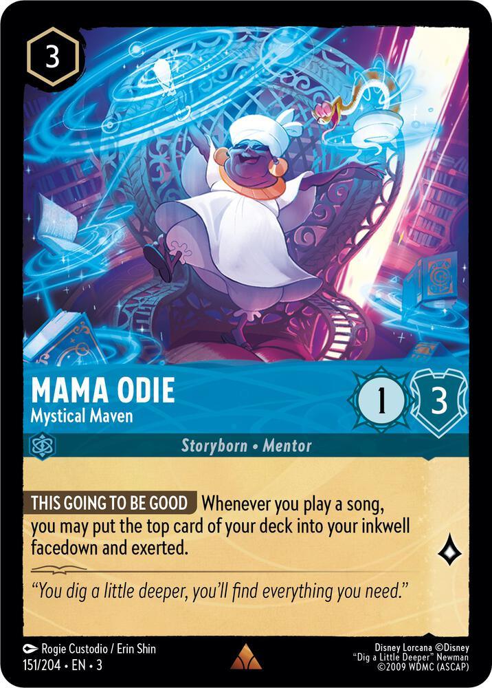Set 3 151/204 Mama Odie - Mystical Maven R