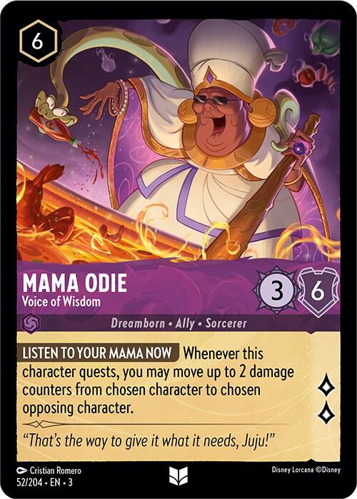 [Foil] Set 3 052/204 Mama Odie - Voice of Wisdom U
