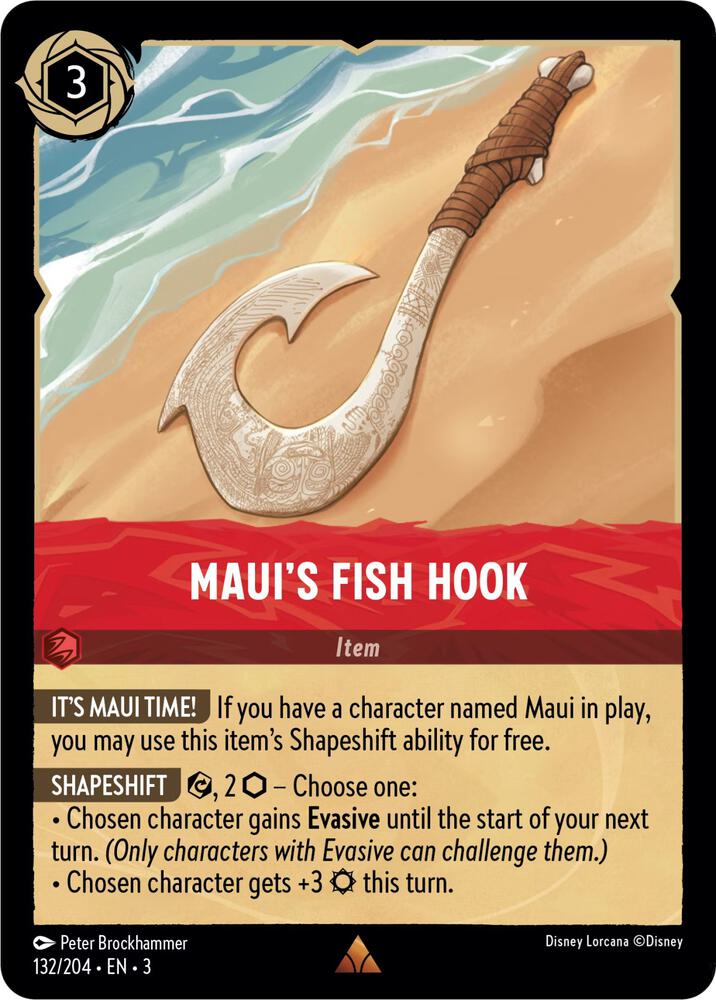 [Foil] Set 3 132/204 Maui's Fish Hook R