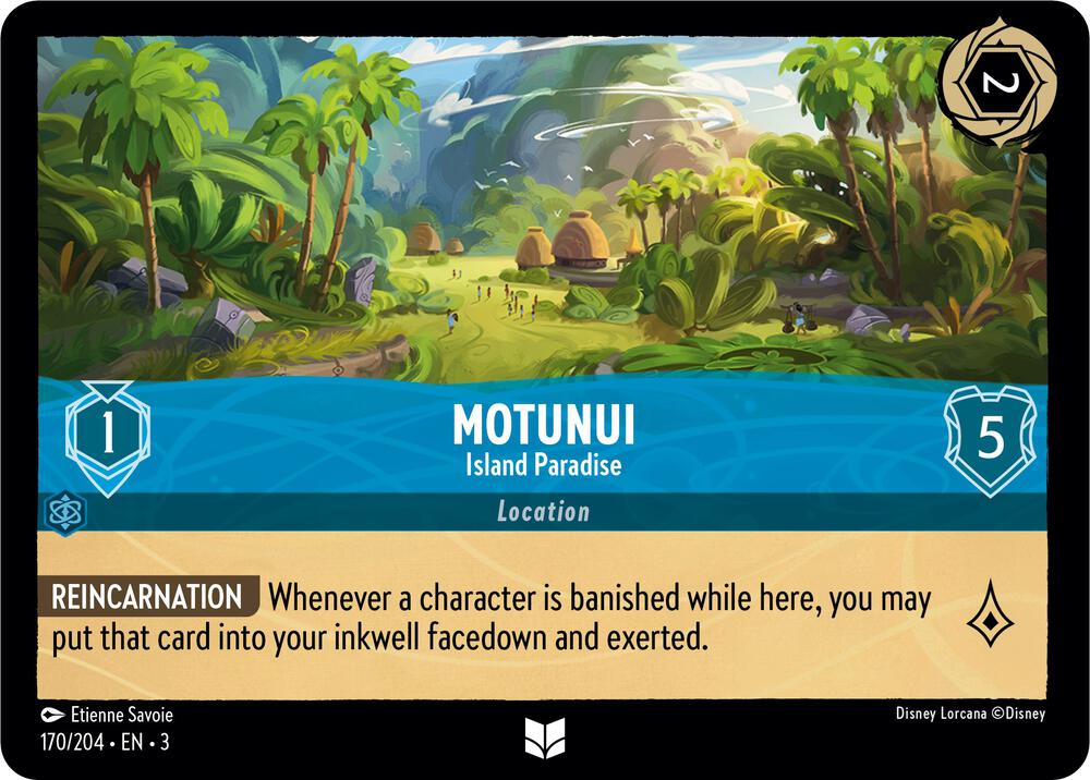 [Foil] Set 3 170/204 Motunui - Island Paradise U