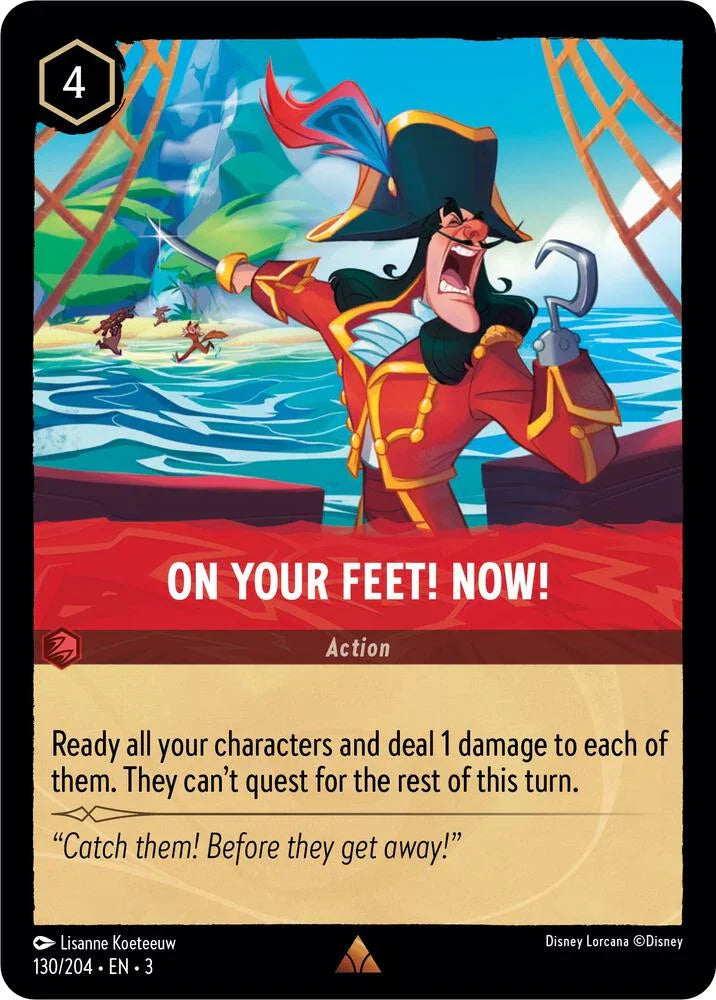 Set 3 130/204 On Your Feet! Now! R
