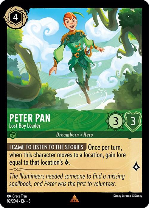 [Foil] Set 3 082/204 Peter Pan - Lost Boy Leader R