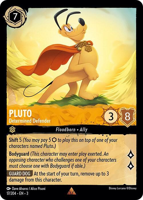 Set 3 017/204 Pluto - Determined Defender R