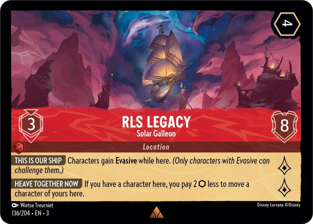 Set 3 136/204 RLS Legacy - Solar Galleon R