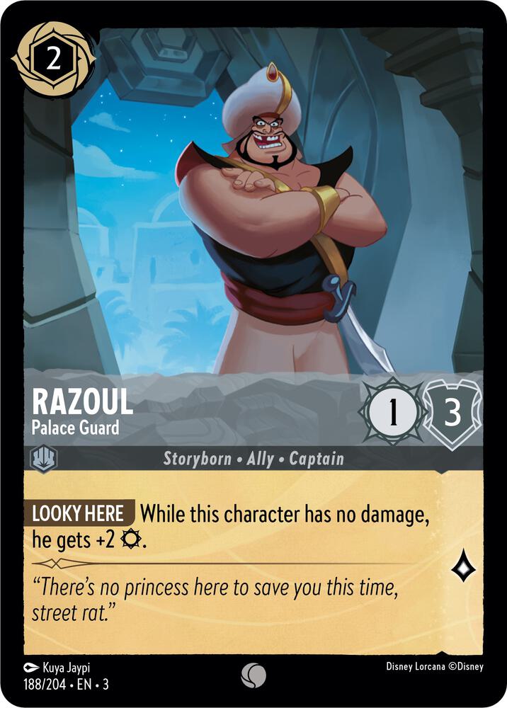 [Foil] Set 3 188/204 Razoul - Palace Guard C