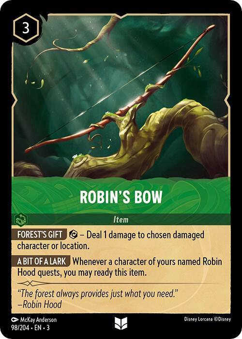 Set 3 098/204 Robin's Bow U