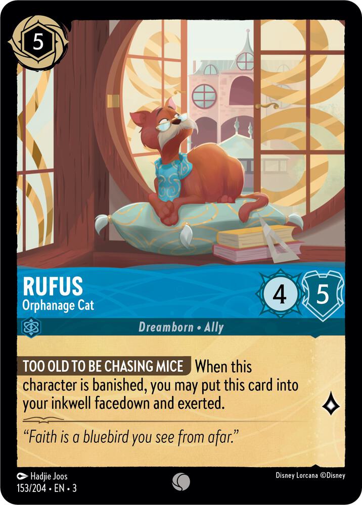 [Foil] Set 3 153/204 Rufus - Orphanage Cat C