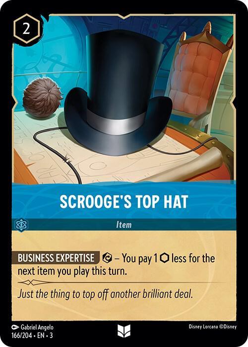 Set 3 166/204 Scrooge's Top Hat U