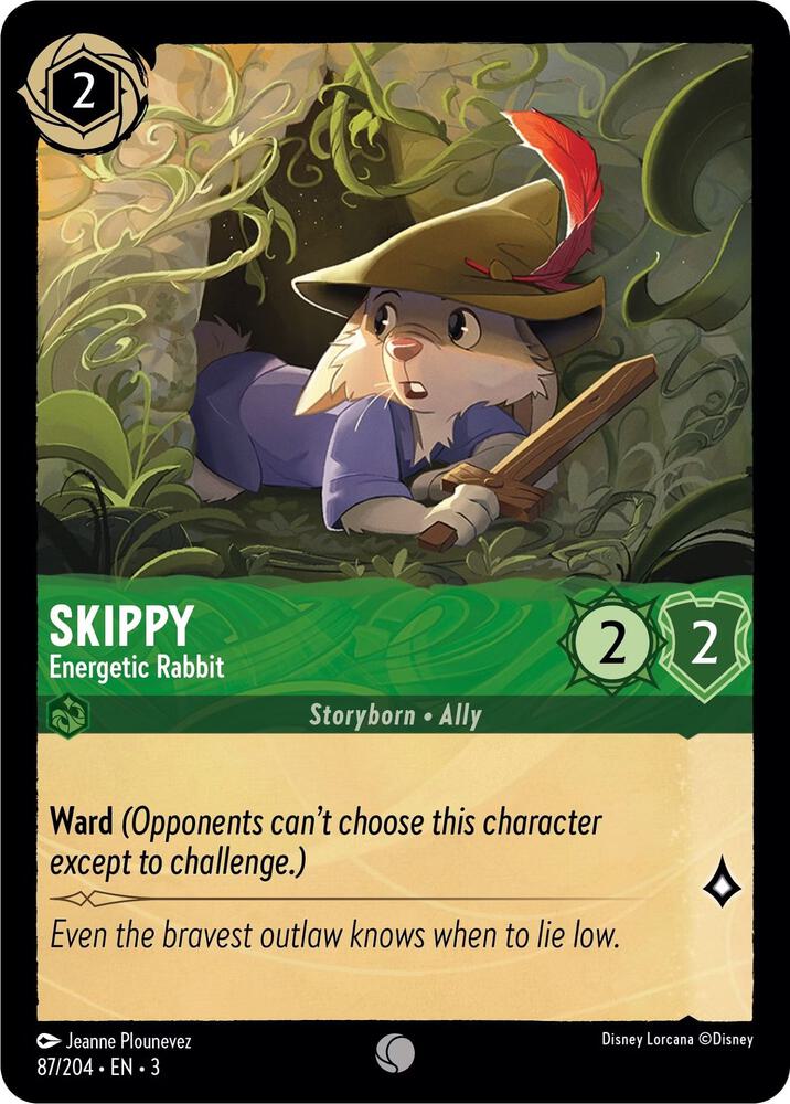 [Foil] Set 3 087/204 Skippy - Energetic Rabbit C