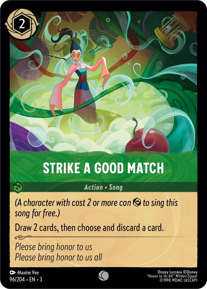 [Foil] Set 3 096/204 Strike a Good Match C