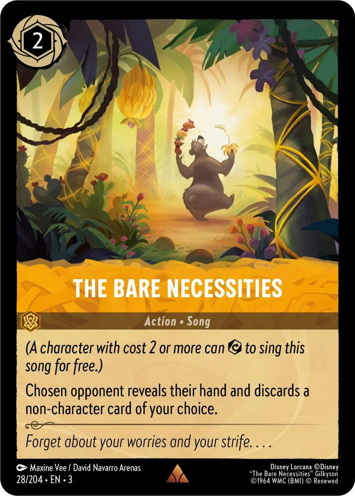 Set 3 028/204 The Bare Necessities R