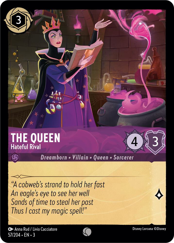[Foil] Set 3 057/204 The Queen - Hateful Rival C