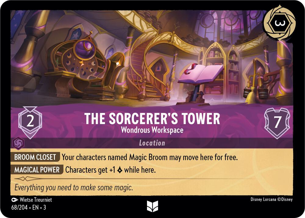 [Foil] Set 3 068/204 The Sorcerer's Tower - Wondrous Workspace U