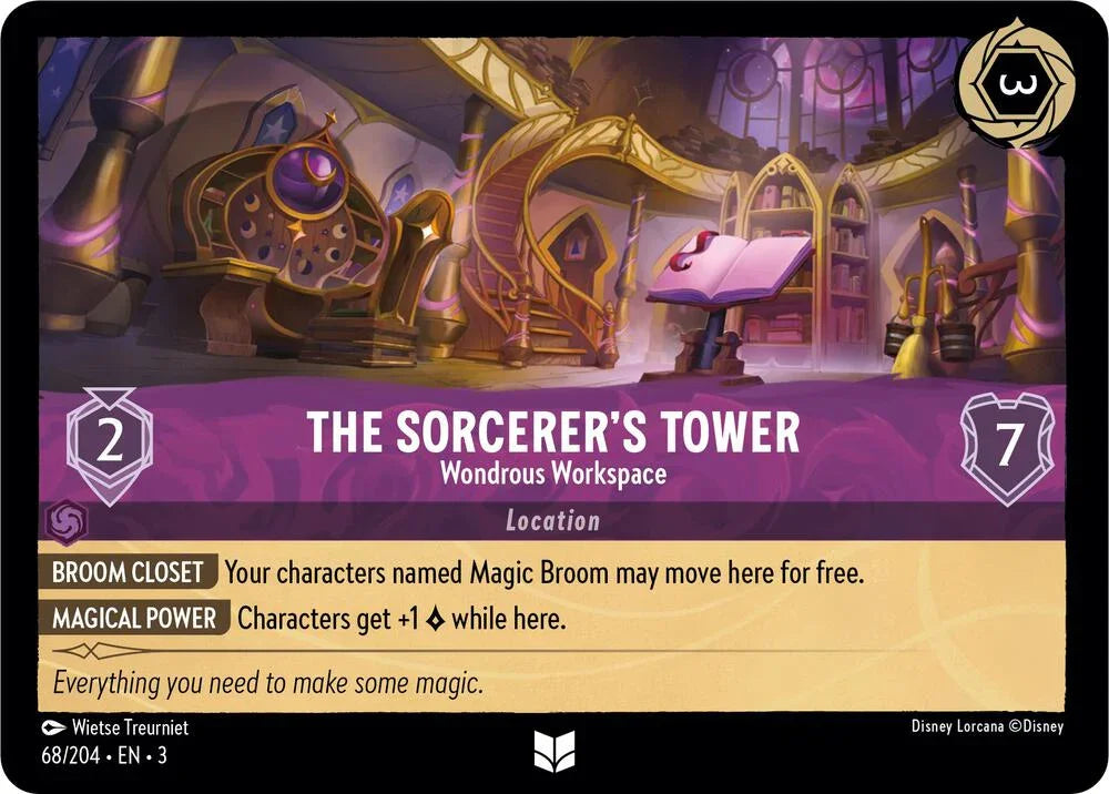 Set 3 068/204 The Sorcerer's Tower - Wondrous Workspace U