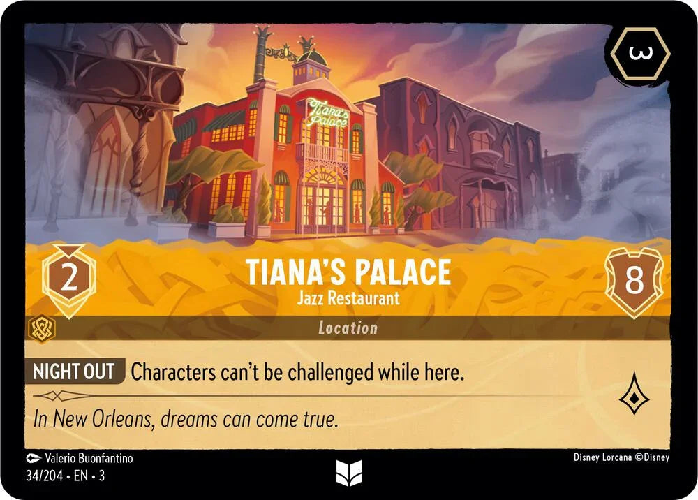 Set 3 034/204 Tiana's Palace - Jazz Restaurant U