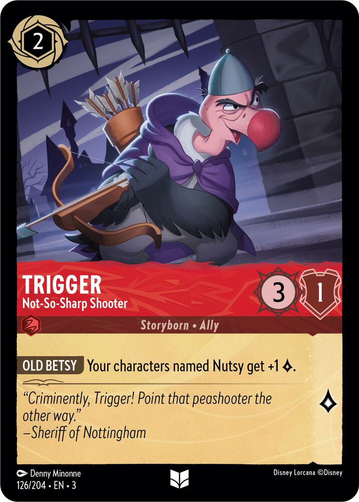 [Foil] Set 3 126/204 Trigger - Not-So-Sharp Shooter U