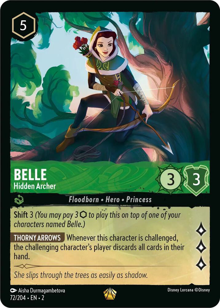 [Foil] Set 2 072/204 Belle - Hidden Archer L