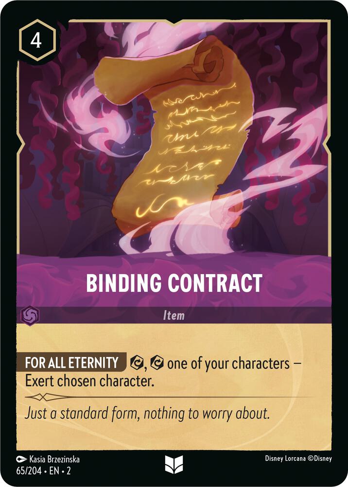 [Foil] Set 2 065/204 Binding Contract U