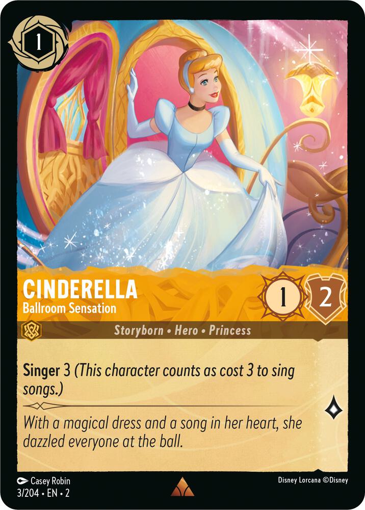 [Foil] Set 2 003/204 Cinderella - Ballroom Sensation R