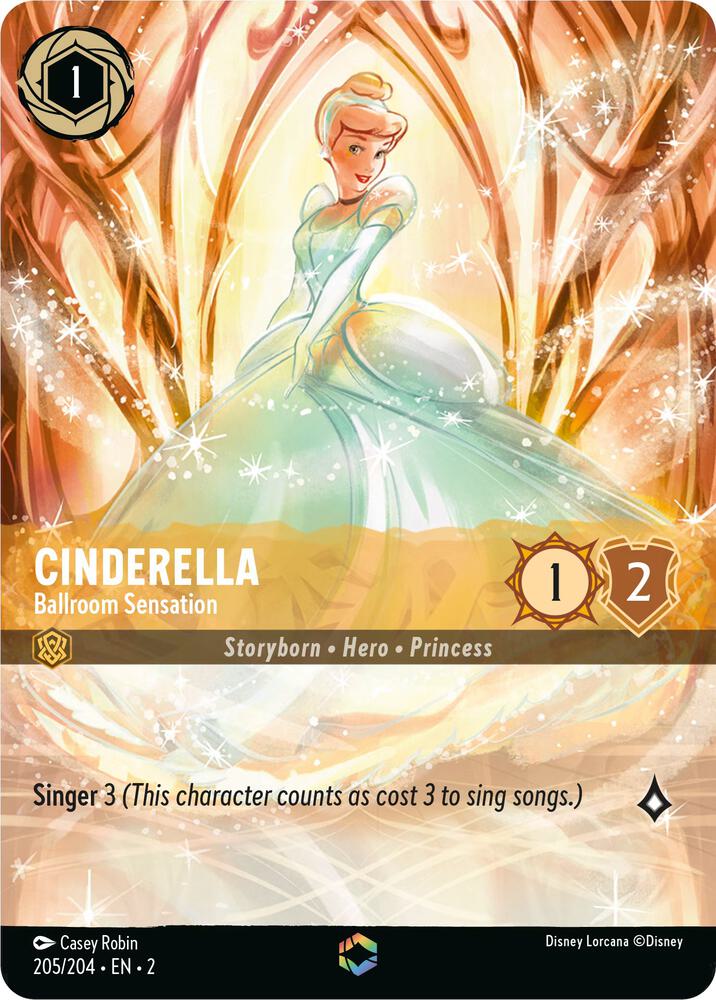 Set 2 205/204 Cinderella - Ballroom Sensation (Enchanted) E