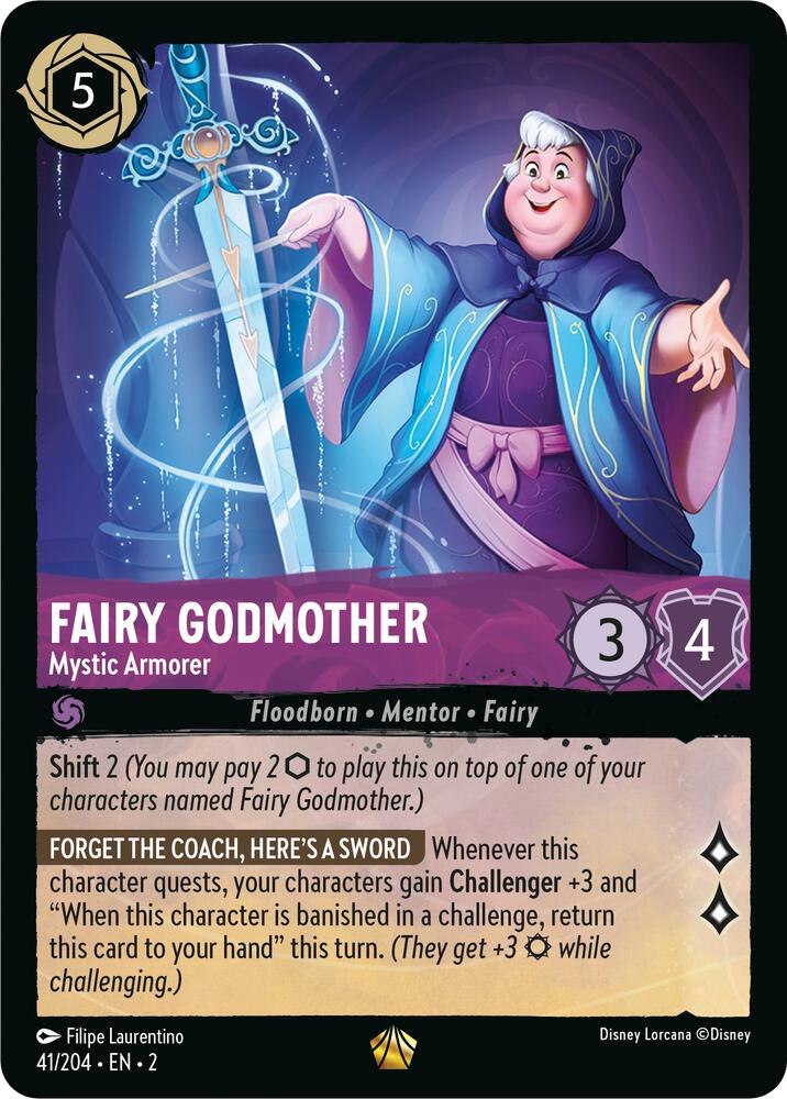 Set 2 041/204 Fairy Godmother - Mystic Armorer L