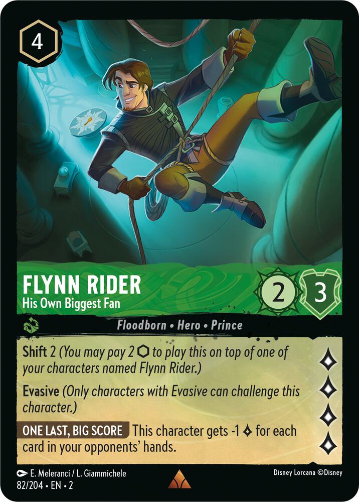 Set 2 082/204 Flynn Rider - His Own Biggest Fan R