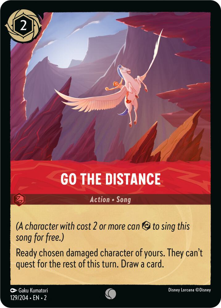 [Foil] Set 2 129/204 Go the Distance C