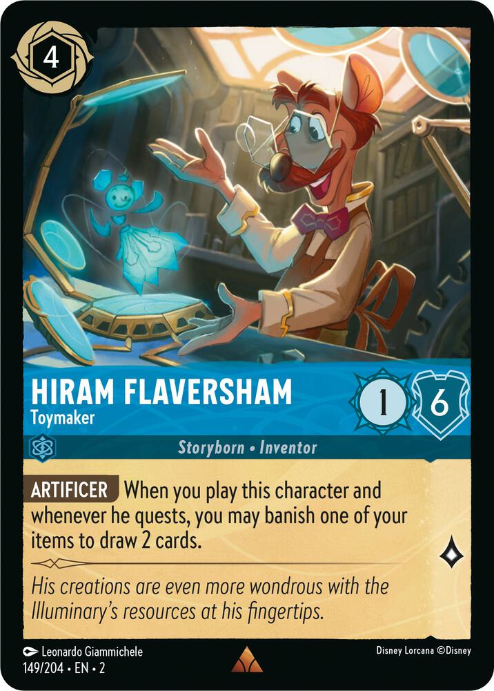 [Foil] Set 2 149/204 Hiram Flaversham - Toymaker R