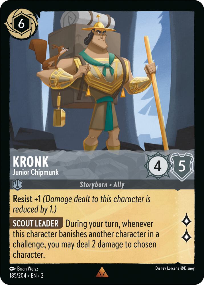 [Foil] Set 2 185/204 Kronk - Junior Chipmunk R