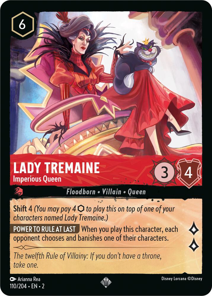 Set 2 110/204 Lady Tremaine - Imperious Queen SR
