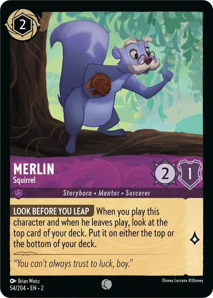 [Foil] Set 2 054/204 Merlin - Squirrel C