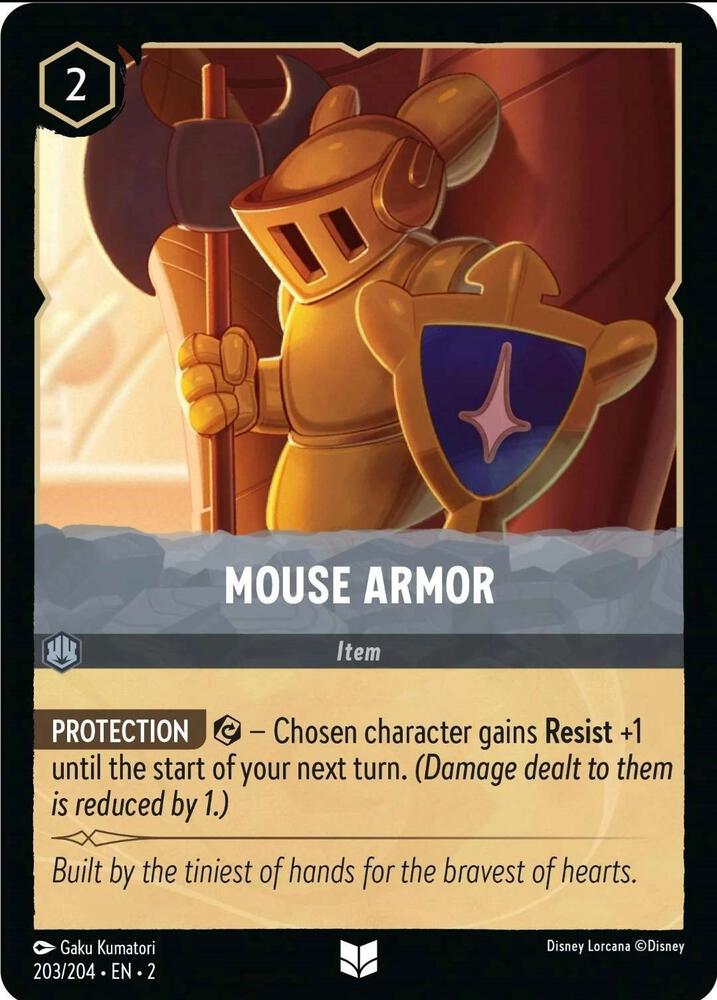 [Foil] Set 2 203/204 Mouse Armor U